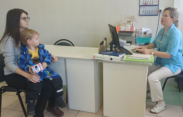 В детских поликлиниках предусмотрено разделение потоков пациентов.