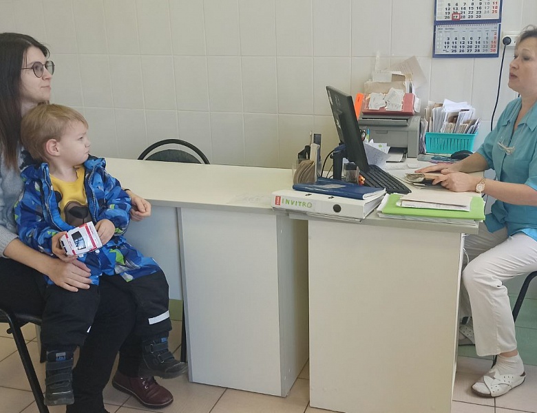 В детских поликлиниках предусмотрено разделение потоков пациентов.