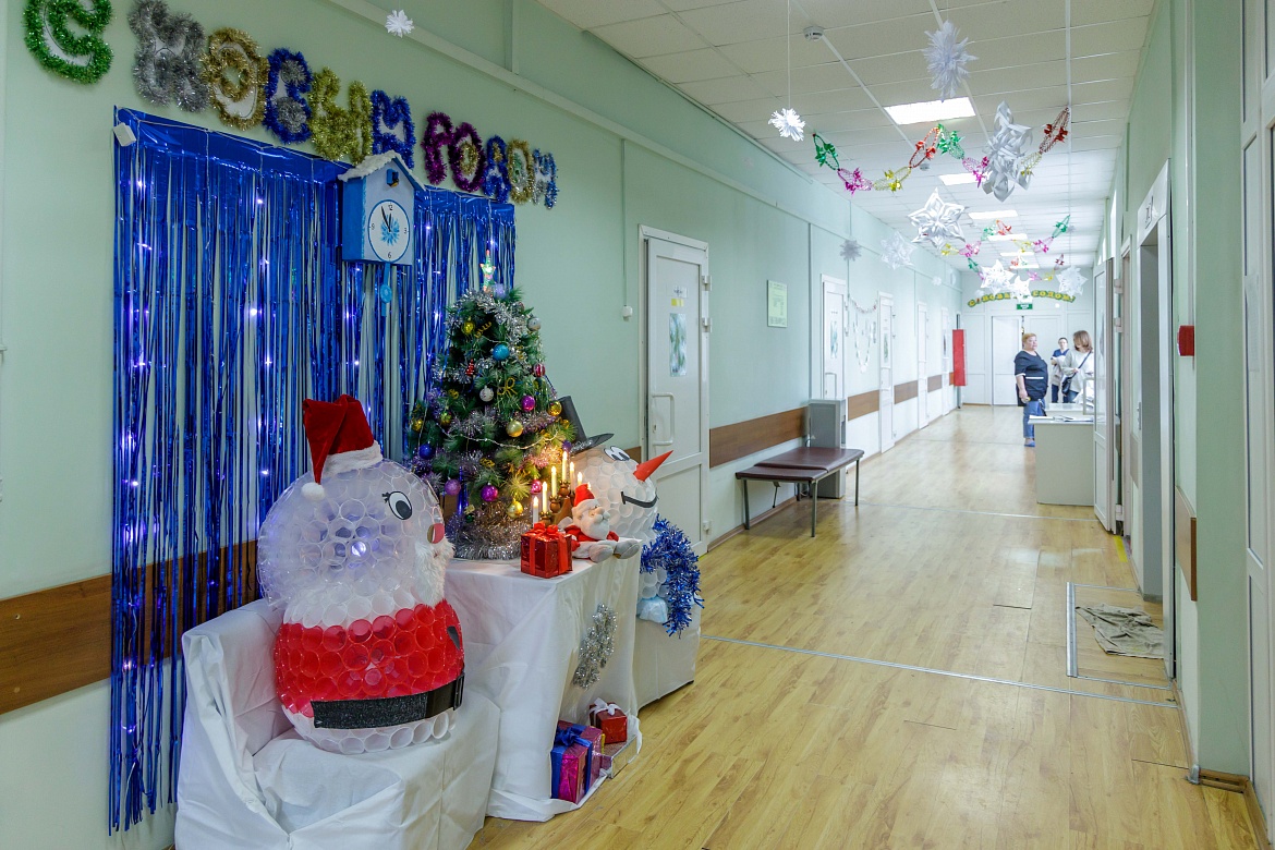 В Люберецкой областной больнице и в новогодние праздники продолжают оказывать медицинскую помощь пациентам 