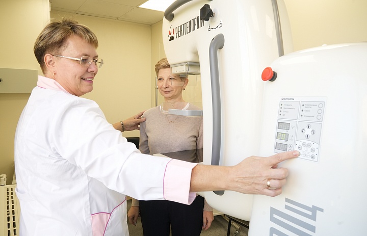 Новый цифровой маммограф заработал в Люберецкой больнице