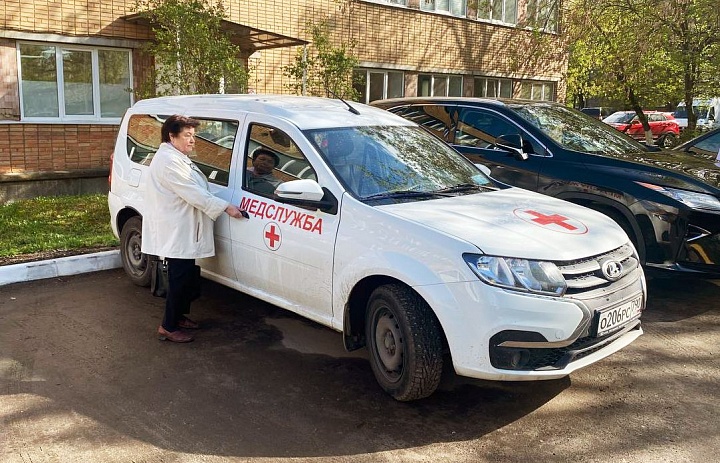 Выездные бригады врачей Люберецкой больницы отправляются к ветеранам и труженикам тыла 