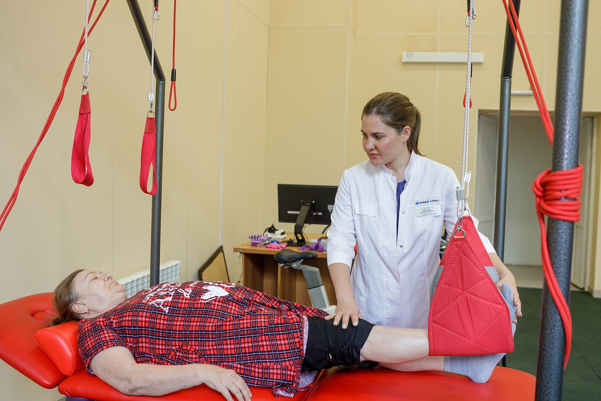 Более 120 пациентам оказали помощь в новом отделении реабилитации в Люберцах
