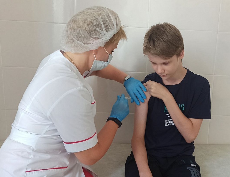 В Люберецкой областной больнице проходит вакцинация детей от гриппа