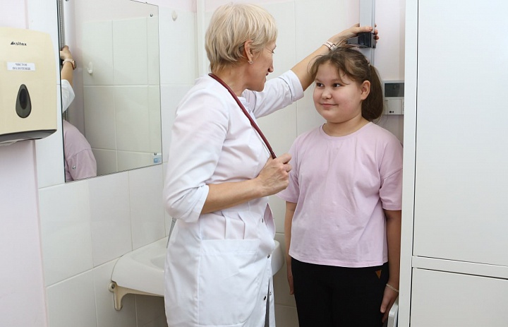 С начала года в Люберецкой больнице профосмотры прошли более двух с половиной тысяч маленьких пациентов