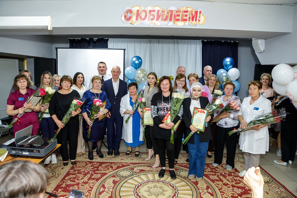 Центральная поликлиника Люберецкой областной больницы отметила свое 50-летие. 