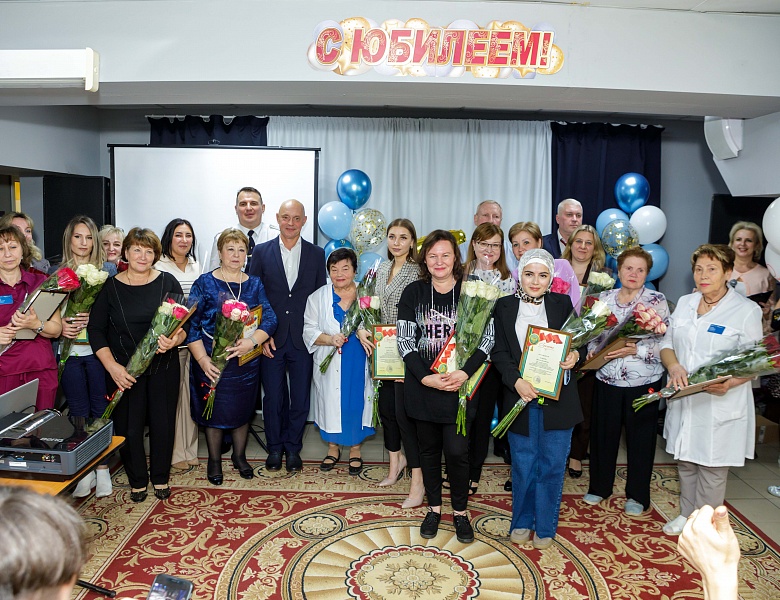 Центральная поликлиника Люберецкой областной больницы отметила свое 50-летие. 