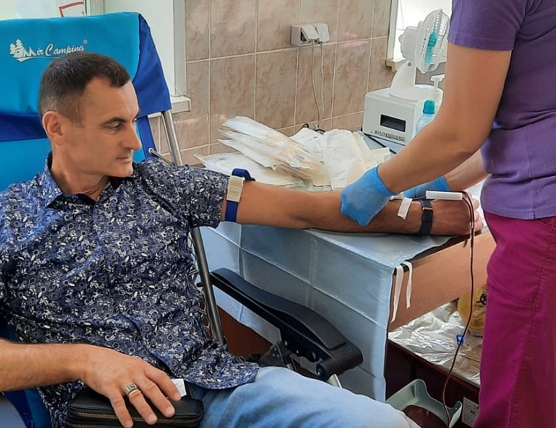 20 литров донорской крови сдали сотрудники предприятия Люберец