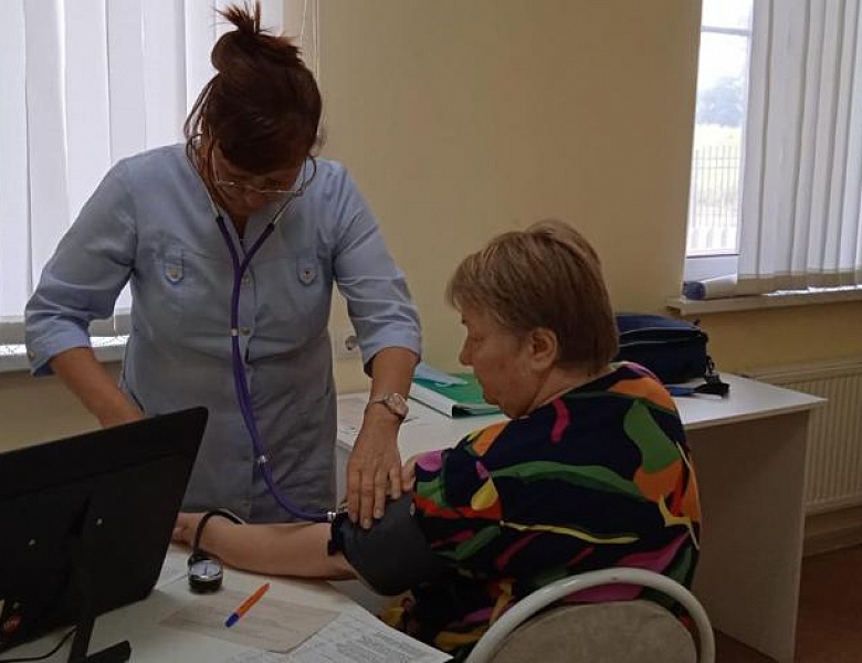Марусинцам, Машковцам и Мотяковцам провели бесплатное обследование врачи Люберецкой областной больницы