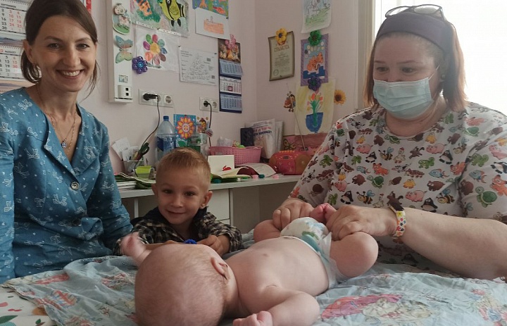 В Люберецкой областной больнице открыта школа грудничкового массажа  