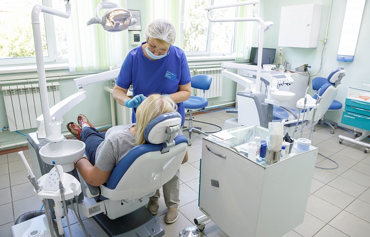 Три новые стоматологические установки появились в центральной поликлинике Люберец