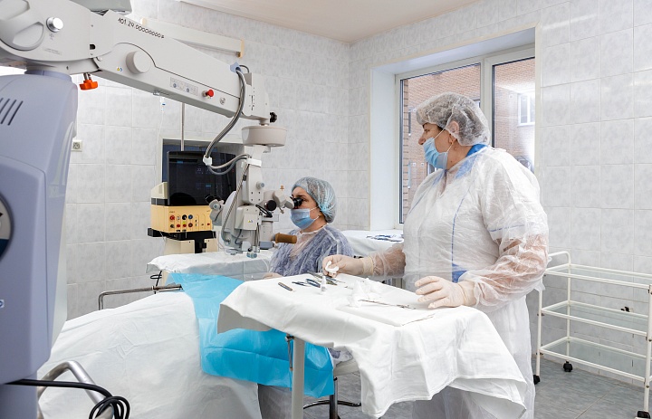В день офтальмолога в Люберецкой больнице рассказали об итогах работы отделения офтальмологии